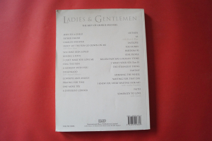 George Michael - Ladies & Gentlemen Songbook Notenbuch Piano Vocal Guitar PVG