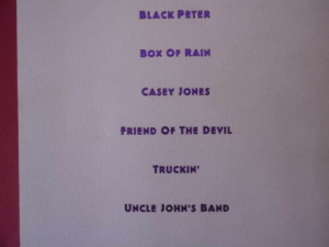 Grateful Dead - Rock Legends Songbook Notenbuch Vocal Guitar