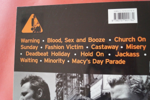 Green Day - Warning Songbook Notenbuch Vocal Guitar