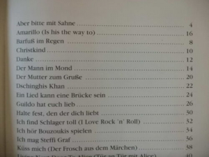 Guildo Horn - Songbuch Songbook Notenbuch Vocal Guitar