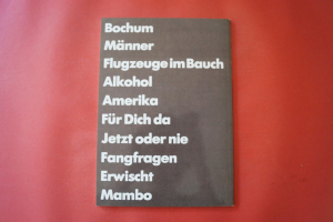 Herbert Grönemeyer - 4630 Bochum (ältere Ausgabe) Songbook Notenbuch Piano Vocal Guitar PVG