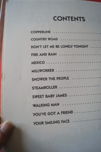 James Taylor - The new Best of for Guitar Songbook Notenbuch Vocal Guitar