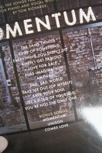 Jamie Cullum - Momentum Songbook Notenbuch Piano Vocal Guitar PVG