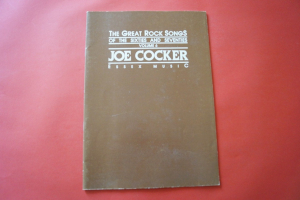 Joe Cocker - Great Rock Songs Songbook Notenbuch Vocal Guitar
