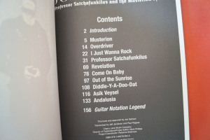 Joe Satriani - Professor Satchafunkilus and the Musterion of Rock Songbook Notenbuch Guitar