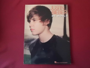 Justin Bieber - My World Songbook Notenbuch Piano Vocal Guitar PVG