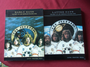 Led Zeppelin - Early Days / Latter Days Songbooks Notenbücher Vocal Guitar