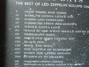 Led Zeppelin - Early Days / Latter Days Songbooks Notenbücher Vocal Guitar