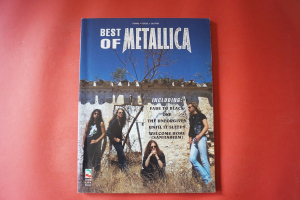 Metallica - Best of Songbook Notenbuch Piano Vocal Guitar PVG
