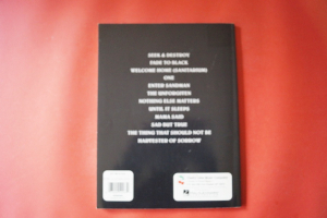 Metallica - Best of Songbook Notenbuch Piano Vocal Guitar PVG