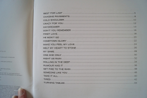 Adele - 21 Favourites Songbook Notenbuch Easy Piano Vocal