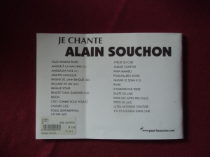 Alain Souchon - Je chante Songbook Vocal Chords