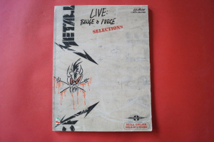 Metallica - Live: Binge & Purge Selections (mit Poster) Songbook Notenbuch Vocal Guitar