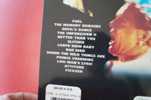 Metallica - Reload Songbook Notenbuch Vocal Guitar