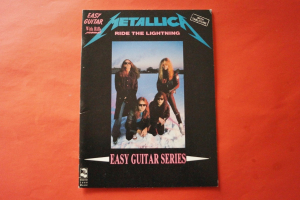 Metallica - Ride the Lightning Songbook Notenbuch Vocal Easy Guitar
