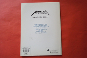Metallica - Ride the Lightning Songbook Notenbuch Vocal Easy Guitar