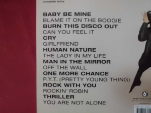 Michael Jackson - 1958 - 2009 Songbook Notenbuch Piano Vocal Guitar PVG