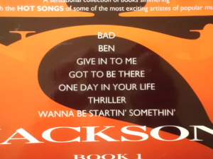 Michael Jackson - Hot Songs Vol. 1&2 Songbooks Notenbücher Piano Vocal Guitar PVG