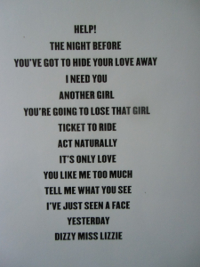 Beatles - Help Songbook Notenbuch Vocal Guitar