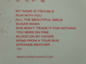 Keren Ann - 101 Songbook Notenbuch Piano Vocal Guitar PVG