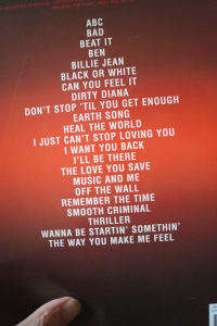 Michael Jackson - Thriller (Musical) Songbook Notenbuch Piano Vocal Guitar PVG