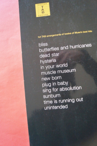 Muse - The Best of Songbook Notenbuch Vocal Guitar