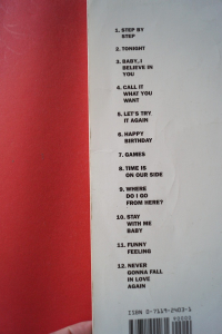 New Kids on the Block - Step by Step Songbook Notenbuch Piano Vocal Guitar PVG