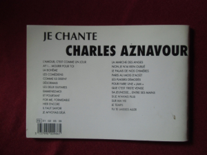 Charles Aznavour - Je chante Songbook Vocal Chords