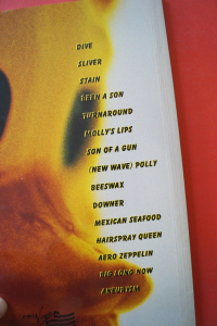 Nirvana - Incesticide Songbook Notenbuch Vocal Guitar