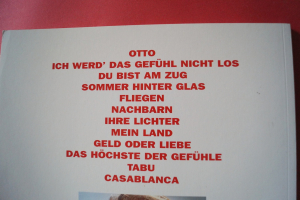 Pe Werner - Pe Songbook Notenbuch Piano Vocal Guitar PVG