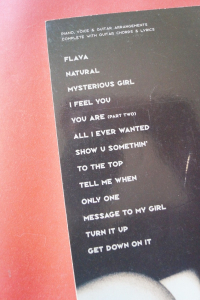 Peter Andre - Natural Songbook Notenbuch Piano Vocal Guitar PVG