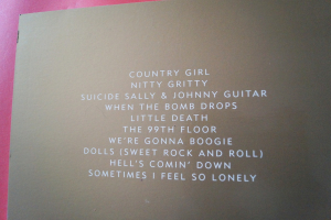 Primal Scream - Riot City Blues Songbook Notenbuch Vocal Guitar