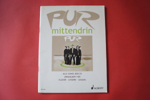 Pur - Mittendrin Songbook Notenbuch Piano Vocal Guitar PVG