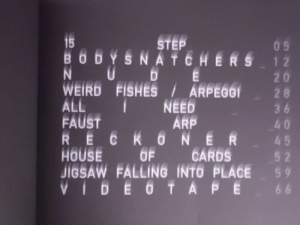 Radiohead - In Rainbows Songbook Notenbuch Piano Vocal Guitar PVG