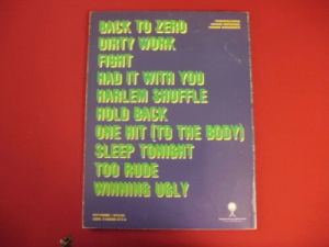 Rolling Stones - Dirty Work Songbook Notenbuch Piano Vocal Guitar PVG