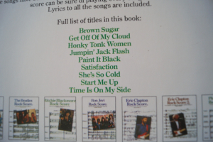 Rolling Stones - Rock Score Songbook Notenbuch für Bands (Transcribed Scores)