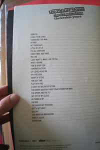 Rolling Stones - Singles Collection (London Years) Songbook Notenbuch Vocal Guitar