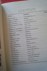 Sheryl Crow - Sheet Music Anthology Songbook Notenbuch Piano Vocal Guitar PVG