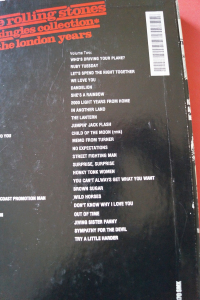 Rolling Stones - Singles Collection 1 & 2 (The London Years in Box) Songbooks Notenbücher Piano Vocal Guitar