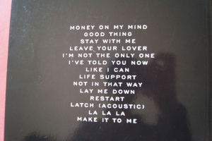 Sam Smith - In the Lonely Hour Songbook Notenbuch Piano Vocal Guitar PVG