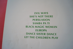 Santana - Off the Record Songbook Notenbuch für Bands (Transcribed Scores)