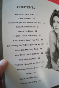 Shania Twain - Come on over (neuere Ausgabe) Songbook Notenbuch Piano Vocal Guitar PVG