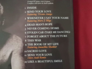 Sting - Sacred Love Songbook Notenbuch Piano Vocal Guitar PVG