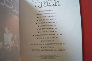 Clash - Best of, Classic Hits Songbook Notenbuch Vocal Guitar