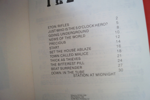 Jam - 12 Songs Songbook Notenbuch Vocal Guitar