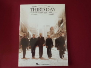 Third Day - Wherever you are Songbook Notenbuch Piano Vocal Guitar PVG