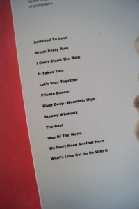 Tina Turner - The Best of Simply the Best Songbook Notenbuch Piano Vocal Guitar PVG