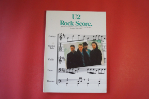 U2 - Rock Score Songbook Notenbuch für Bands (Transcribed Scores)