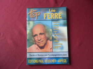 Léo Ferré - Top Ferré Songbook Notenbuch Piano Vocal Guitar PVG