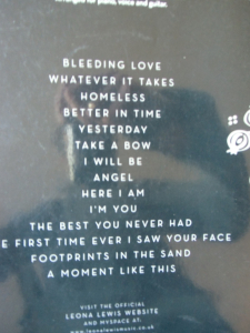 Leona Lewis - Spirit Songbook Notenbuch Piano Vocal Guitar PVG